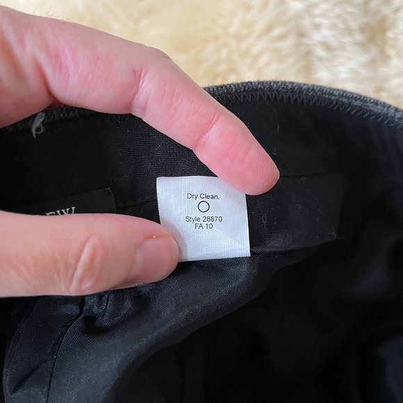 J. Crew Glen Plaid 1035 Trouser in Charcoal - Picture 6 of 7